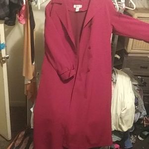 RN 38843 .Red Preston & York overcoat